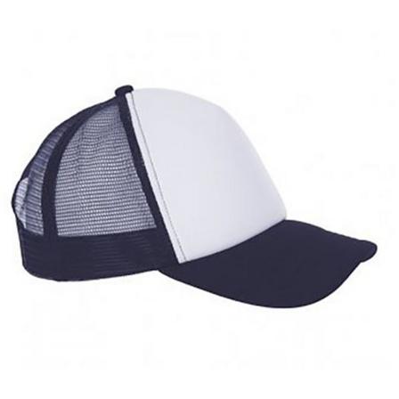 SOLS Unisex Bubble Contrast Cap One Size Vit/Fransk Marinblå White/French Navy One Size