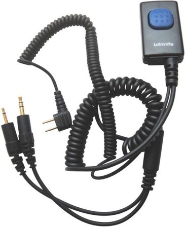 Lafayette 2427 Miniheadset Peltor 2,5 mm + 3,5 mm