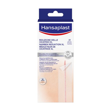 Hansaplast Cerotti Riduzione Delle Cicatrici XL 21 Pezzi Da