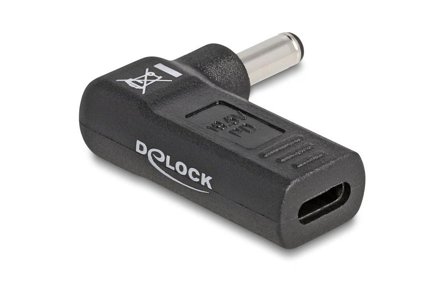 Delock Adapter USB Type-C female to Dell 4.5 x 3.0 mm male 90°