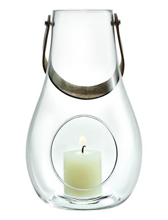 Dwl Lanterna H25 Home Decoration Candlesticks & Tealight Holders Indoor Lanterns Nude Holmegaard