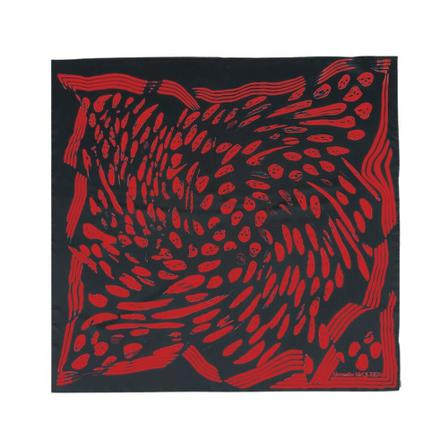 Alexander McQueen, Scarf Czarny, Mężczyzna, Rozmiar: ONE Size