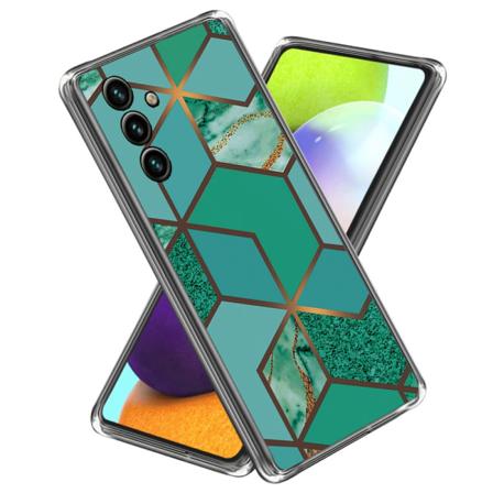 SKALO Samsung A34 5G Marmor TPU-cover - #2 Multicolor