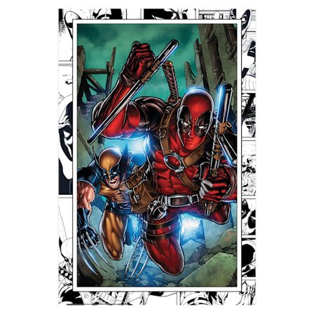 Marvel Comics Wolverine & Deadpool Poster 91,5 cm x 61 cm x 0,1 cm