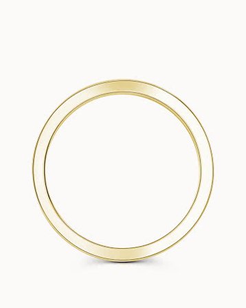 Glatt Ring Herre Alexander 18K Gult Gull 5Mm - Forlovelsesringer & Gifteringer hos Vanbruun