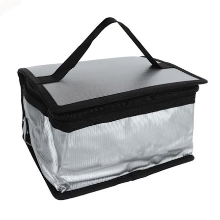 Lipo Batteri Sikker Opbevaringspose Brandsikker Eksplosionssikker Nylon Beskyttelse Udendørs