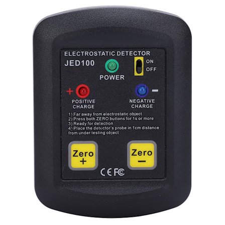 Elektrostatisk Spændingstester Ikke-vævet stof Statisk Elektricitet Feltmåler JED100