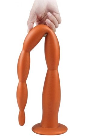 Kjøp Dildo Scale Beads 40cm - Ekstra lang analdildo | God pris