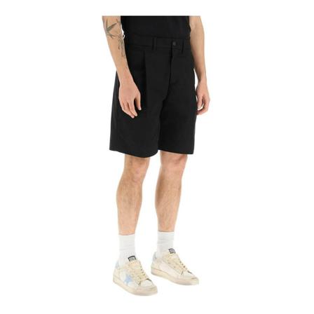 Golden Goose, Casual Shorts Zwart, Heren, Maat:L