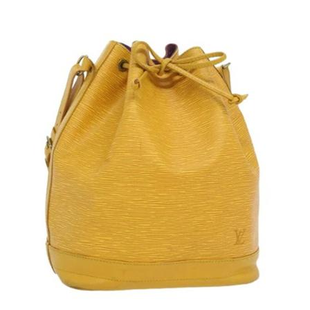 Louis Vuitton Vintage, Pre-owned Leather louis-vuitton-bags Geel, Dames, Maat:ONE Size