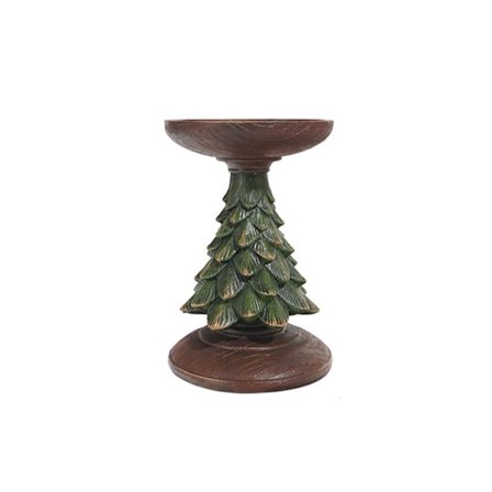 |NN| Joulukuusenkynttilänjalka Sisustus, Käsityöläinen Hartsi Kynttilänjalka Tuikkukynttilöille, Vakaa ja Tukeva Pohja Juhlava Kodin Sisustus Lomille
