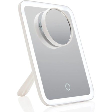 Oppladbar LED-reisesminke med 3 fargeinnstillinger - De