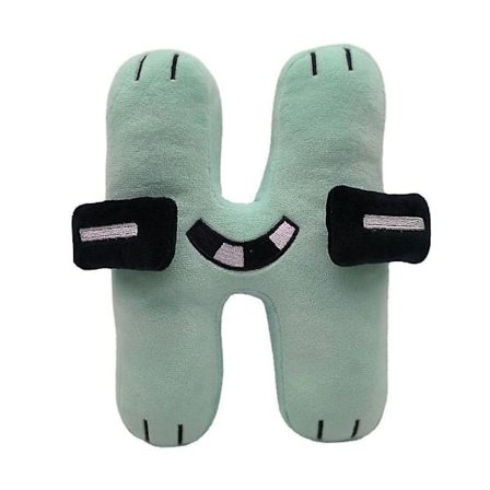 Alphabet Lore Plysch (A till Ö) Roliga Gosedjur Alphabet Lore Plyschfigurer Roliga Plyschleksaker Present till Barn H-Ljusgrön