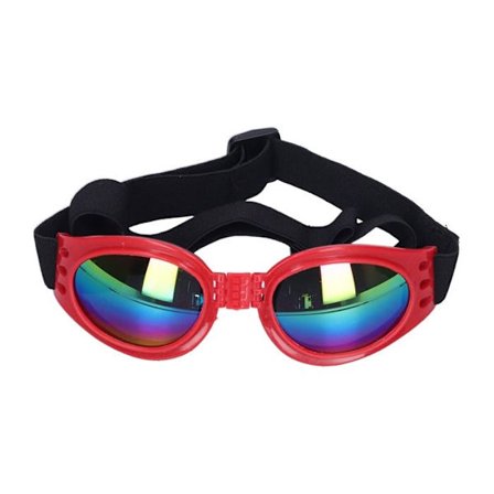 Kjæledyrsolbriller, sammenleggbare UV-beskyttelsesbriller for hunder, egnet for mellomstore og store hunder