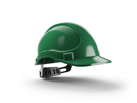 Hellberg Factor 31404-091 Vernehjelm grønn Grønn, Hodebeskyttelse