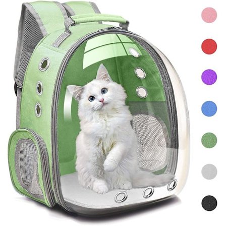 Pet Cat Hunde rygsæk Fantastisk hvalpe bæretasker Space Capsule