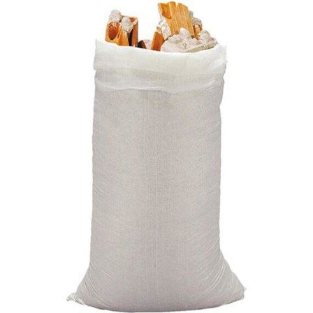 Lot af 10 poser med raffia-affald • Forbedret og modstandsdygtig opsamlingspose • Mere end 25 kg • Stor 80 x 50 cm