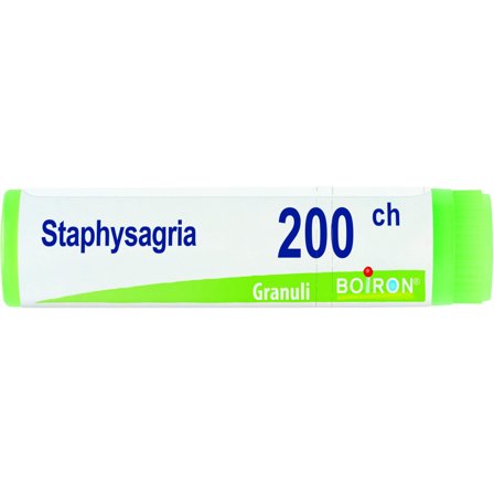 Boiron Staphysagria Globuli 200Ch Dose 1g