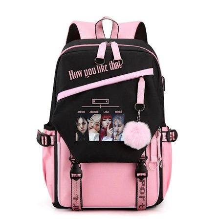 Ny BLACKPINK Ryggsäck Skolväska