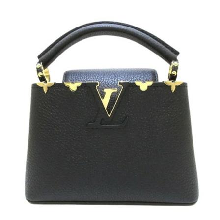 Louis Vuitton Vintage Pre-owned Læder hndtasker Sort, Dame Vintage Tasker, Størrelse: ONE Size