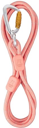 Woolly Wolf Rope Leash Thin 8 mm Salmon Pink