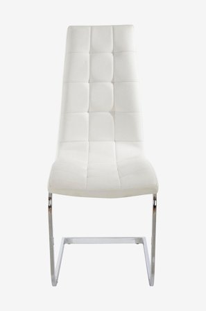 Loft24 - Spisebordsstol LOLA, 4-pak - Hvid - Stole - Fra Homeroom