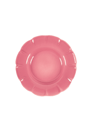 Pick A Poppy Everyday Charm Djup Tallrik - 25 Cm Glas & porslin Rosa