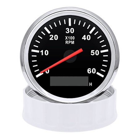 85mm Turteller 3000RPM 4000RPM 6000RPM Lastebil Bil Båt Dieselmotor Turteller RPM Måler M18 / M16 Bil Båt Turteller Sensor_Kvalitetsgave