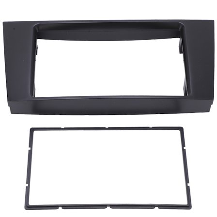 2Din Centerkontrol CD Audio Ramme Erstatning til Mercedes Benz CLS-klasse C219 2001-2009