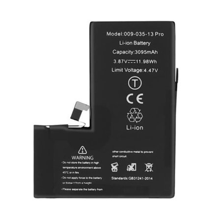 Lithium Ion Decode PCB Version Batteri för iPhone 13 Pro - Svart - 3095mAh