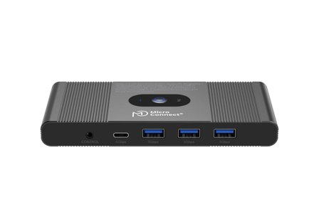 MicroConnect Displayport & USB 2 to 1 way