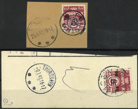 Færøerne - AFA 3+5A - Stemplet