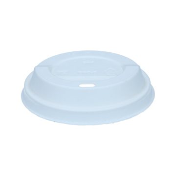 Lokk Trefiber Hvit Ø90mm