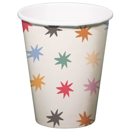 Pappersmuggar med Stjärnor 8-pack