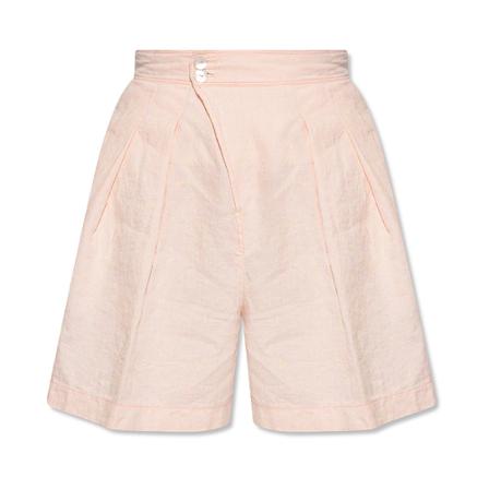 Forte Forte Pleated Korte Broek , Roze , Dames , Maat: XL