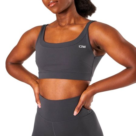 ICANIWILL Nimble Sports Bra Women undergarment Grey XL