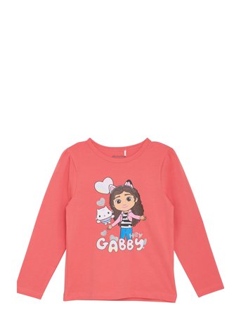 Minymo T-Shirt Ls - Coral - 104