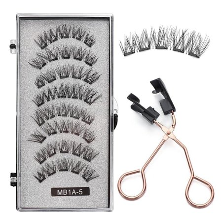 Magnetiske Øjenvipper med Vippebukker / Løse Øjenvipper Vipper