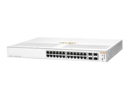 Hewlett Packard Enterprise HPE Networking Instant On 1930 24G 4SFP/SFP+ Switch - switch - 28 porter - Styrt - rackmonterbar