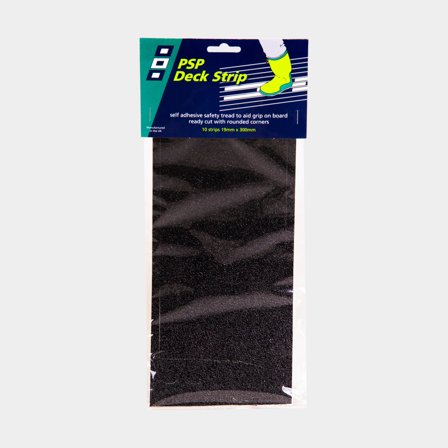 Paski antypoślizgowe PSP Deckstrip, 19 mm x 300 mm, czarne, 10 sztuk - Jachtowa