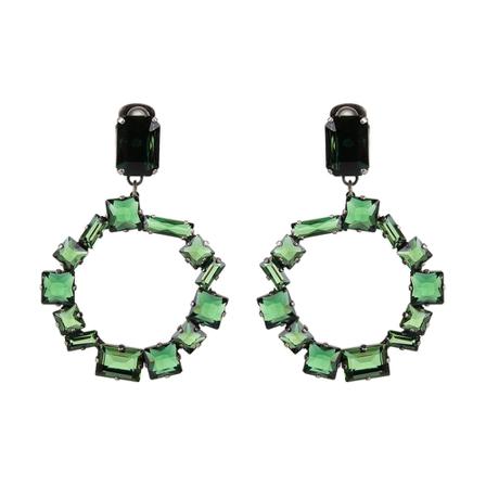 Ermanno Scervino, Earrings Groen, Dames, Maat:ONE Size
