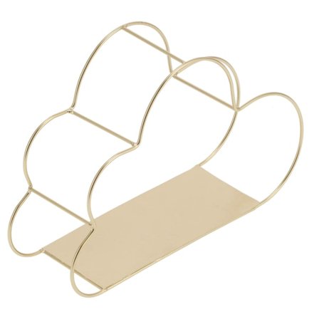 Väggmonterade flytande hyllor Molnformad järn Material Enkelt