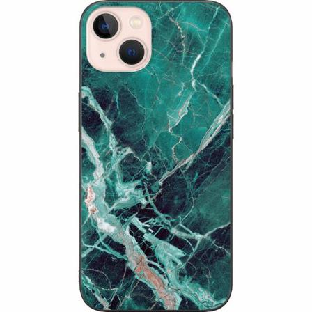 Apple Iphone 14 Svart Skal Marmor