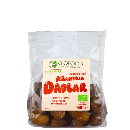 Biofood Kjernefrie dadler 200 g