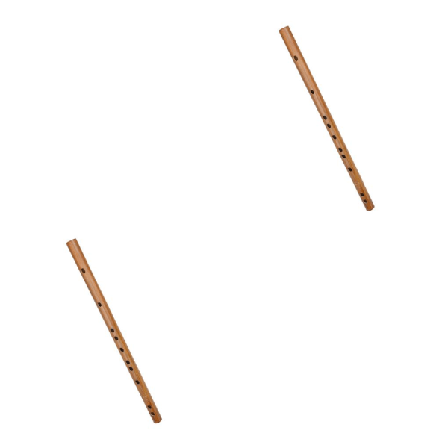 1/2/3 Traditionell träflöjt Bra ljud träblåsmusikal Key F 2PCS