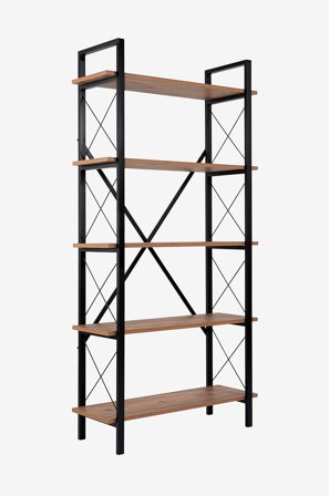 Hanah Home - Kirjahylly Elysian - Ruskea - Kirjahyllyt - - Homeroom