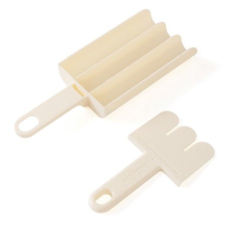 Kitchen Triple Meatball Maker Meat Baller Spoon WHITE 3 3