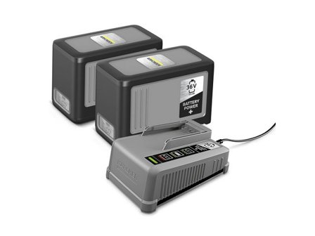 Kärcher Startkit Batteri Power+ 36/75 - Lyreco - Städ och hygien - Städmaskiner - Tillbehör städmaskiner