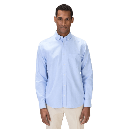 John Henric Cotton Solid Casual Oxford Shirt (joe) Skjortor Herr XS