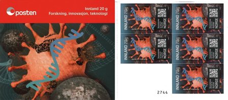 Norge - Forskning - Postfrisk hæfte